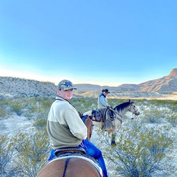 Lajitas Equestrian Center - Couldn't do the sunset justice. - Horseback Riding Near Me - Lajitas, Texas