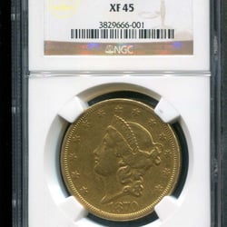 Northern Nevada Coin - One of the six rare 1870-CC $20's we have handled since 2011. This one sold for nearly $300k!