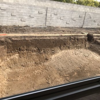 Eclipse Customized Pools - Once the dig was completed! - Hot Tub & Pool Near Me