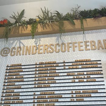 Grinder’s Coffee Bar - menu - Coffee & Tea Near Me - Houston, Texas Grinder’s Coffee Bar - menu - Coffee & Tea Near Me - Houston, Texas