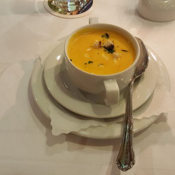 Stadthotel Berggeist - Pumpkin Soup in Restaurant at Berggeist - Hotels Near Me - Penzberg, BY