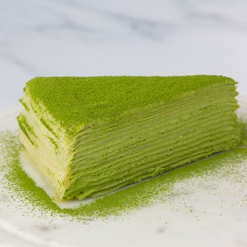Oops Tea - Matcha crepe cake - Bubble Tea Near Me - New York, New York Oops Tea - Matcha crepe cake - Bubble Tea Near Me - New York, New York