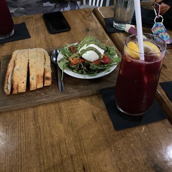 Patxi's Pizza - Burrata Brushetta and Sangria - Pizza Near Me - Dublin, California Patxi's Pizza - Burrata Brushetta and Sangria - Pizza Near Me - Dublin, California