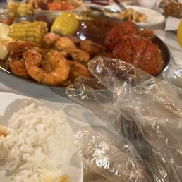 Combo with king crab