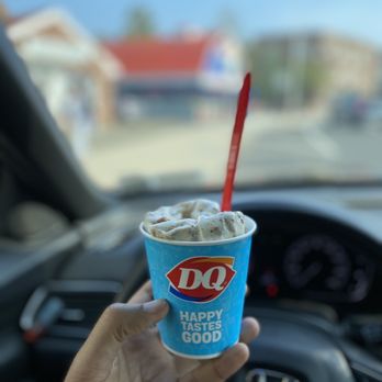 Dairy Queen Store - a hand holding a cup of ice cream - Ice Cream & Frozen Yogurt Near Me - Stamford, Connecticut