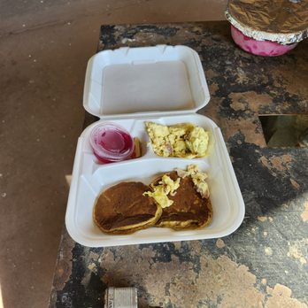 Huhugam Ki Museum - Mesquite Pancake Breakfast. Pancakes, sahuaro fruit syrup, scrambled eggs. - Museums Near Me - Scottsdale, Arizona Huhugam Ki Museum - Mesquite Pancake Breakfast. Pancakes, sahuaro fruit syrup, scrambled eggs. - Museums Near Me - Scottsdale, Arizona