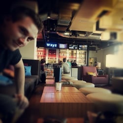 In side the Aloft @ wxyz. Nice coffee table books.