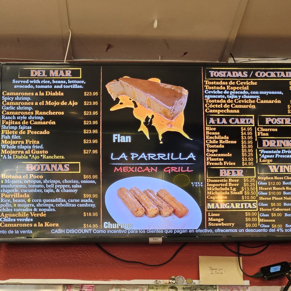 La Parrilla Taqueria - Mexican Near Me - Atascadero, California