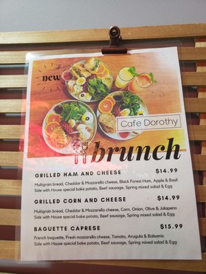 Menu photo 8 Cafe Dorothy Coquitlam, BC Menu photo 8 Cafe Dorothy Coquitlam, BC