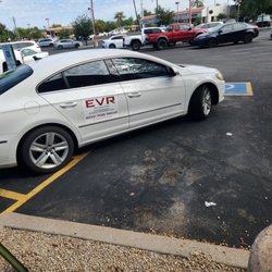 East Valley Rides - Taking up two handicap parking spaces while they work ouy.