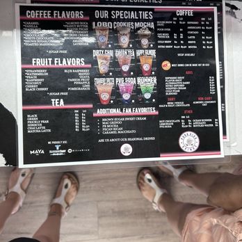 Pura Vida Grinds - Partial menu - Coffee & Tea Near Me - Mesa, Arizona