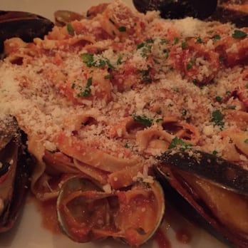 Noodle Pudding - Shellfish ragu with Fettucini - Italian Near Me - Brooklyn, New York Noodle Pudding - Shellfish ragu with Fettucini - Italian Near Me - Brooklyn, New York