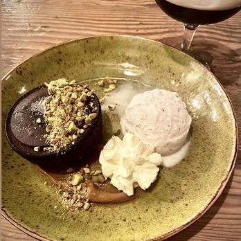 Lechon - Chocolate Dulce de Leche Tart & espresso martini - Tapas Bars Near Me - Portland, Oregon