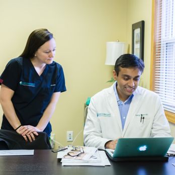 Pankaj Tiwari, M.D - At work, Midwest Breast & Aesthetic Surgery Office - Plastic Surgeons Near Me - Gahanna, Ohio Pankaj Tiwari, M.D - At work, Midwest Breast & Aesthetic Surgery Office - Plastic Surgeons Near Me - Gahanna, Ohio