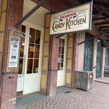 Nelson's Columbia Candy Kitchen - the outside of the building - Candy Stores Near Me - Columbia, California