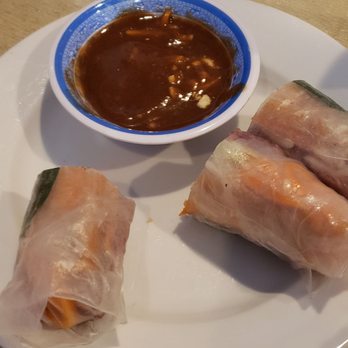 Pho Paris - Spring rolls, ate one already. Comes with 4 - Vietnamese Near Me - Peabody, Massachusetts Pho Paris - Spring rolls, ate one already. Comes with 4 - Vietnamese Near Me - Peabody, Massachusetts