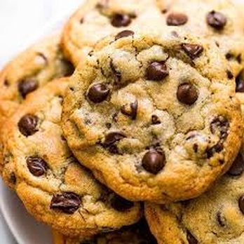 Tasty Bites - a plate of chocolate chip cookies - Desserts Near Me Tasty Bites - a plate of chocolate chip cookies - Desserts Near Me