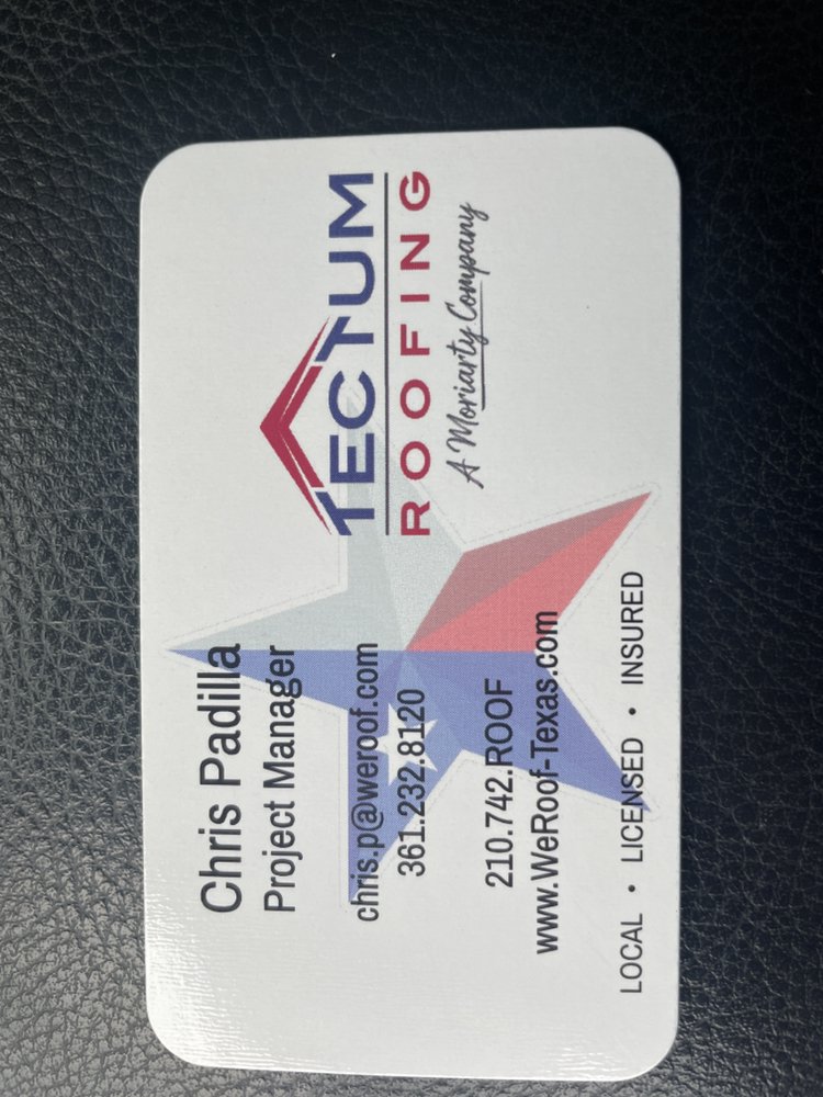 Slide of Tectum roofing