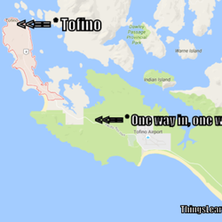 Ocean Village Beach Resort - Tofino: at the end of a peninsula