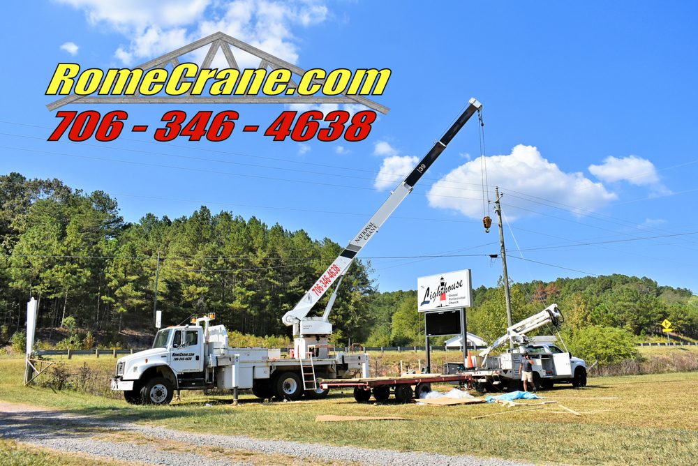 Slide of Boom Truck Rental