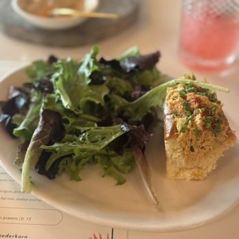 The Pink Cabana - The crab sandwich and citrus salad - Mediterranean Near Me - Indian Wells, California