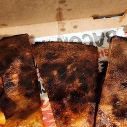 $20 burnt pizza crust