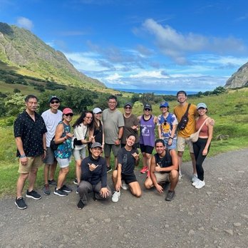 Kualoa Ranch - Our group with our awesome guides - Tours Near Me - Kaneohe, Hawaii