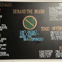 We offer tons of different teas, drinks, and foods!