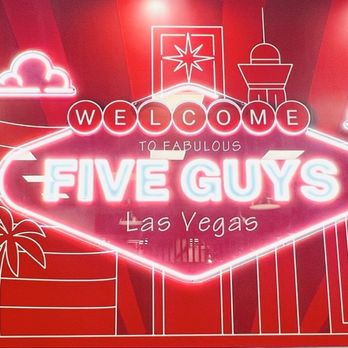 Five Guys - Dining room - Burgers Near Me - Las Vegas, Nevada Five Guys - Dining room - Burgers Near Me - Las Vegas, Nevada