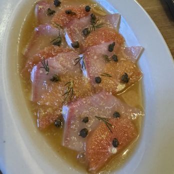 Konban - Yellowtail Crudo - Izakaya Near Me - New York, New York Konban - Yellowtail Crudo - Izakaya Near Me - New York, New York