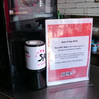 Nic's NYC Deli - Pure quality Yelp approved. - New American Near Me - Glasgow, GLG