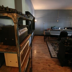 Saint Cecilia Studios - Studio A Large control room.