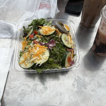 Hartford Coffee Co - Garden salad / chocolate covered blueberry iced latte - Coffee & Tea Near Me - Saint Louis, Missouri