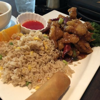 Dragon's Arch - Orange Chicken was plentiful and tasty. - Noodles Near Me - Walnut Creek, California Dragon's Arch - Orange Chicken was plentiful and tasty. - Noodles Near Me - Walnut Creek, California