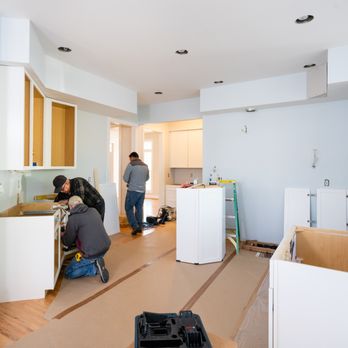 Ingram Bay Homes - two men working on a kitchen - General Contractors Near Me - Reedville, Virginia Ingram Bay Homes - two men working on a kitchen - General Contractors Near Me - Reedville, Virginia