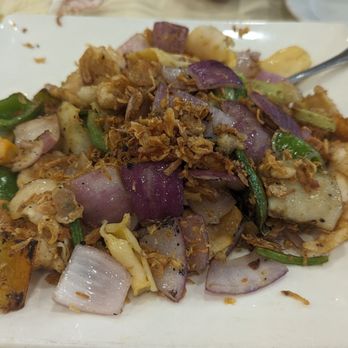 Golden Wonton King - Stir fried conch and squid - Cantonese Near Me - Flushing, New York