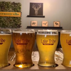 Lake Tribe Brewing Company - Pineapple Satsuma, Tropic Thunder, Beckster's Double Dry Hop, White Wolf