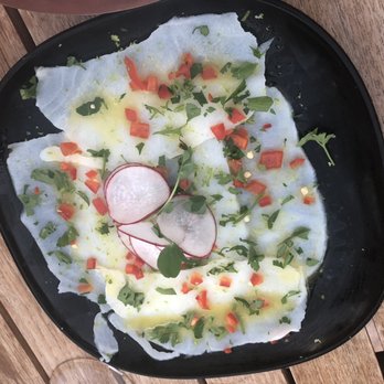 Astra - Chilean sea bass ceviche - Mediterranean Near Me - Miami, Florida Astra - Chilean sea bass ceviche - Mediterranean Near Me - Miami, Florida