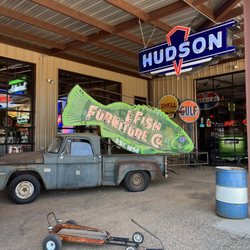 Cook's Garage - Front door