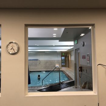 La Quinta by Wyndham Bellingham - View of pool from gym - Hotels Near Me - Bellingham, Washington La Quinta by Wyndham Bellingham - View of pool from gym - Hotels Near Me - Bellingham, Washington