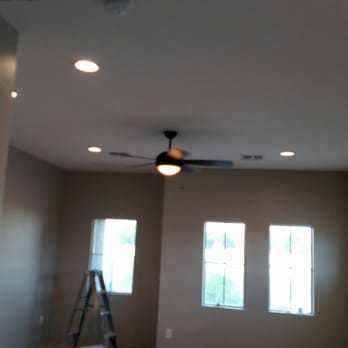 Coltech Electrical Services - Home owner had only a lamp that he plugged into the wall. He wanted something better. So we installed some recessed lighting ... - Electricians Near Me Coltech Electrical Services - Home owner had only a lamp that he plugged into the wall. He wanted something better. So we installed some recessed lighting ... - Electricians Near Me