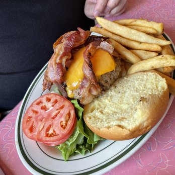 Jackson Hole - Bacon cheese burger platter - Burgers Near Me - East Elmhurst, New York