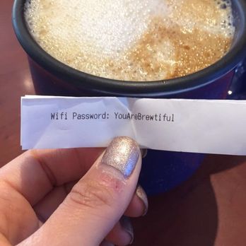 Hyper Coffee - The wifi password - Coffee & Tea Near Me - Arcadia, California