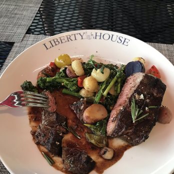 Liberty House - Flatiron Steak and vegetables - Venues & Event Spaces Near Me - Jersey City, New Jersey