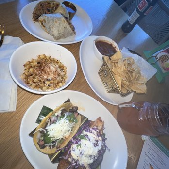 Tocaya Modern Mexican - What we ordered good portion won't leave you super full - Mexican Near Me - Studio City, California