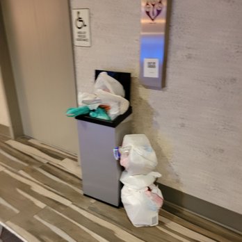 Whitney Peak Hotel Reno, Tapestry Collection by Hilton - All garbage cans were like this - Hotels Near Me - Reno, Nevada