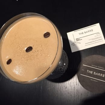 The Barre - Espresso martini to die for! - Lounges Near Me - Melbourne, VIC The Barre - Espresso martini to die for! - Lounges Near Me - Melbourne, VIC