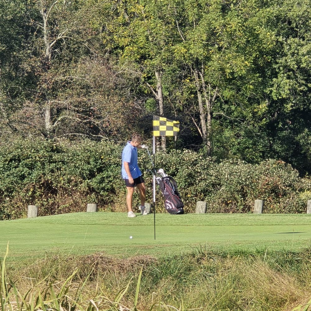 Willow Springs Golf Course - A little wind at #1 green, a par three over water. - Golf Near Me - West Friendship, Maryland Willow Springs Golf Course - A little wind at #1 green, a par three over water. - Golf Near Me - West Friendship, Maryland