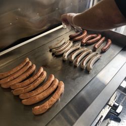 Bratzermann - Straight grillin'! Several flavor options to choose from that won't dissapoint.