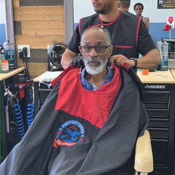 All Stylez Barbershop - Dad getting the royal treatment. - Barbers Near Me - Surprise, Arizona All Stylez Barbershop - Dad getting the royal treatment. - Barbers Near Me - Surprise, Arizona